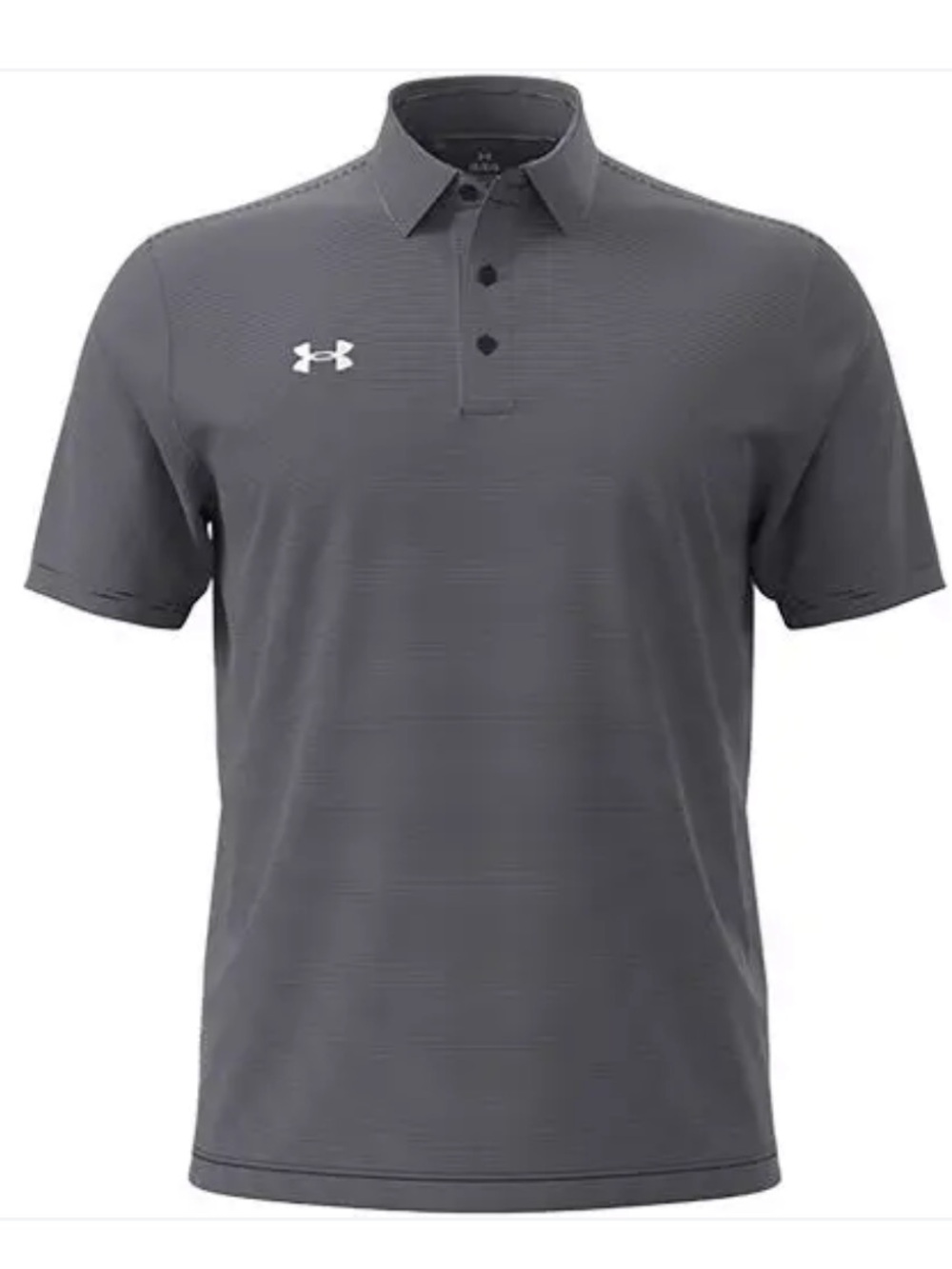 UA Men's Drive Team Stripe Polo (Midnight Navy)